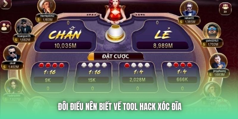 Đôi điều nên biết về tool hack xóc đĩa